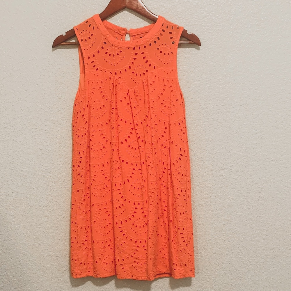Coral dress
